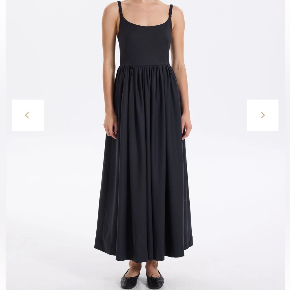 Faraway Aine Wool Dress Navy Blue Size 34